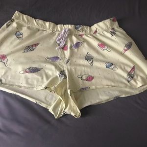 Plus Size Sleep Shorts